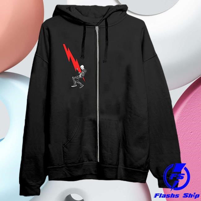 Official Queens Of The Stone Age Qotsa Merch Store Lightning Bolt Black Zip Hoodies Official Queens Of The Stone Age Qotsa Lightning Bolt Black Zip Hoodie