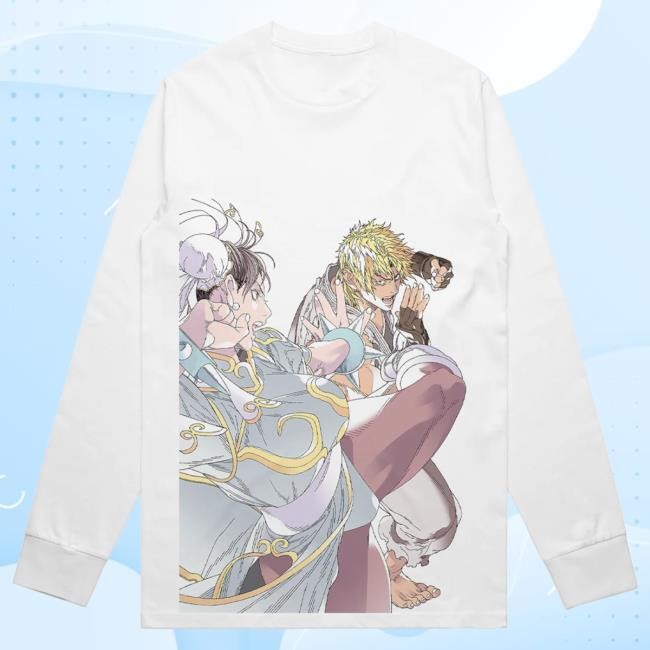Official Ten/O Street Fighter - 'Fight For The Future' Long Sleeve Tee - White Official Ten/O Street Fighter - 'Fight For The Future' Long Sleeve Tee Shirt - White