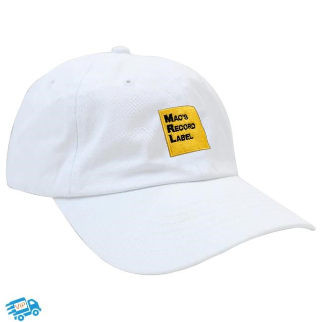Official Hello Merch Store Mac Demarco MRL Small Logo Black Dad Hat HelloMerch MacDemarco