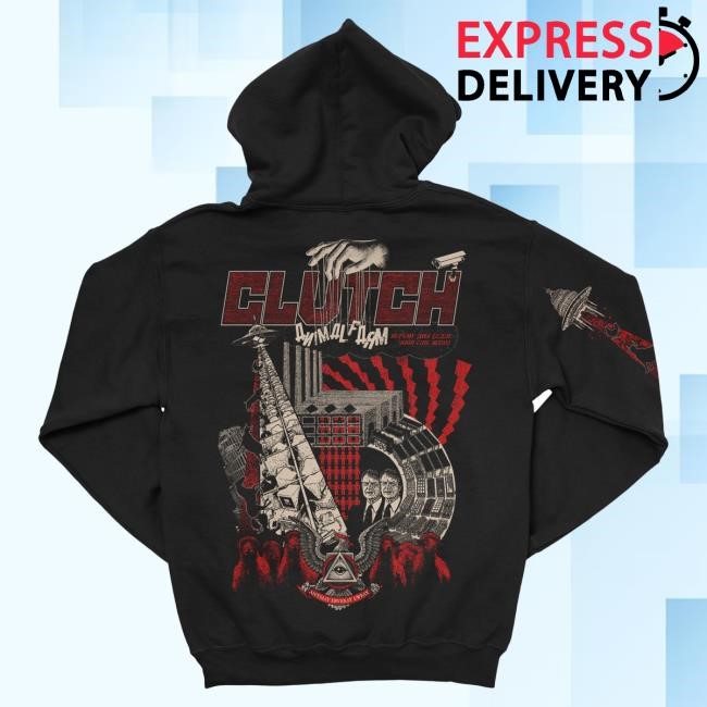 Official Clutch Merch Store Animal Farm Hoodie Official Clutch Merch Store Animal Farm Hoodie