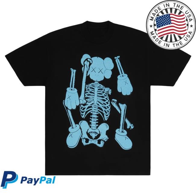 Official Complex Merch Store Kaws X Clipse Let God Sort Em Out Cover T Shirt In Blue