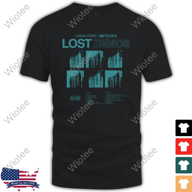 Official Store Linkin Park Merch Lost Demos Tee Shirt