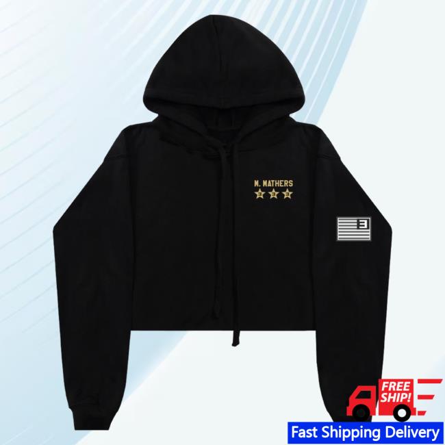 Official Eminem Merch Store Slim Shady Eminem Top Gunner Patch Cropped Hoodie Eminem Apparel Clothing Shop SlimShady