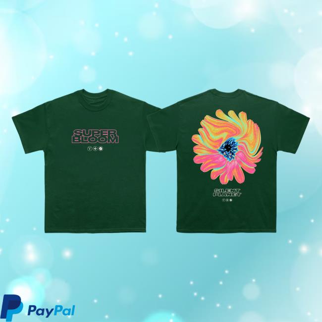 Official Silent Planet Merch Forest Green Overgrowth New Shirt