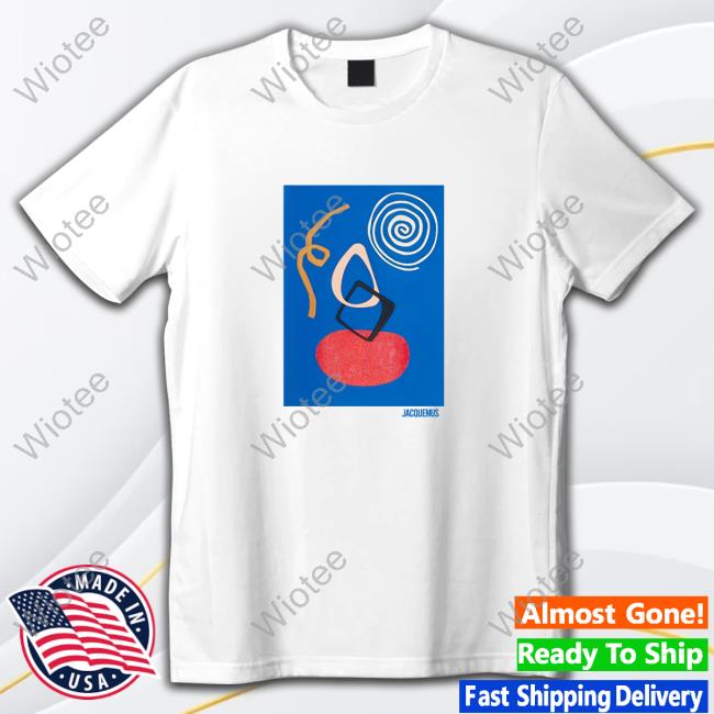 Official Jacquemus Cuadro Abstract-Print Tees