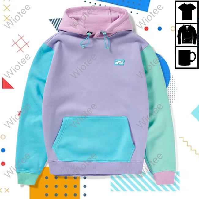 Official Sidemen Clothing Sdmn Colour Block Sweaters Indigo Sidemenclothing