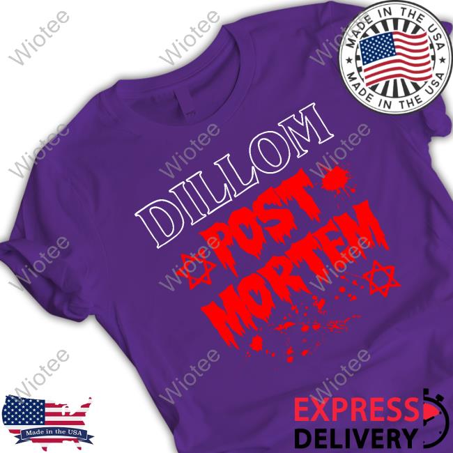 Dillom Post Mortem Crewneck Sweatshirt Official Dillom Post Mortem Tee Shirt