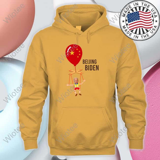 Donald Trump Puppet Beijing Biden Long Sleeve T Shirt Cladee Hanfjob Donald Trump Puppet Beijing Biden Hoodie Cladee Hanfjob