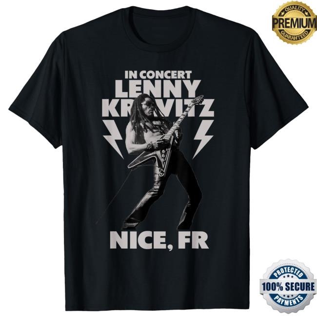 Official Lenny Kravitz – Blue Electric Light Tour 2025 Nice Hot Shirt