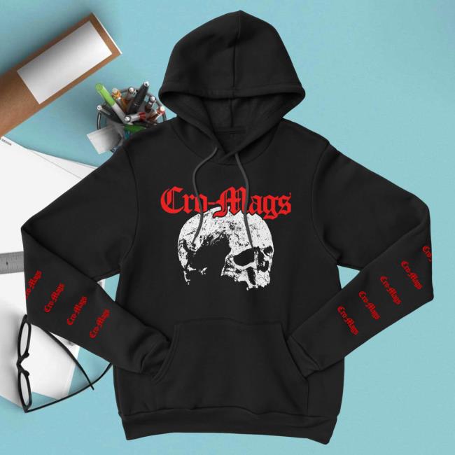 Official Night Shift Store Shop Cro-Mags - Skull Sweatshirts Nightshift Merch