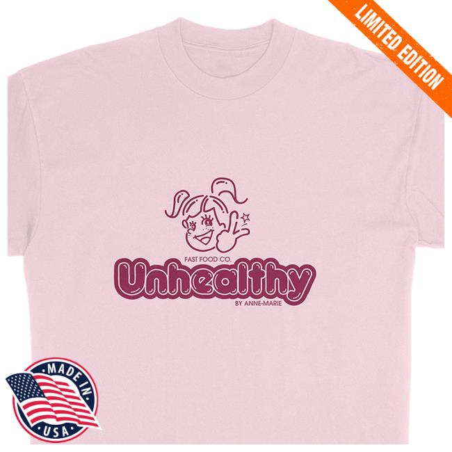 Official Anne-Marie Merch Store Anne Marie Unhealthy Fast Food Co. Attractive Shirt Anne - Marie Apparel Clothing Shop AnneMarie Official Anne-Marie Merch Store Anne Marie Unhealthy Fast Food Co. Attractive Shirt Anne - Marie Apparel Clothing Shop AnneMarie