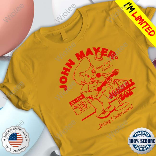 John Mayer Sweatshirt Official John Mayer Online 2019 Tour Shirts