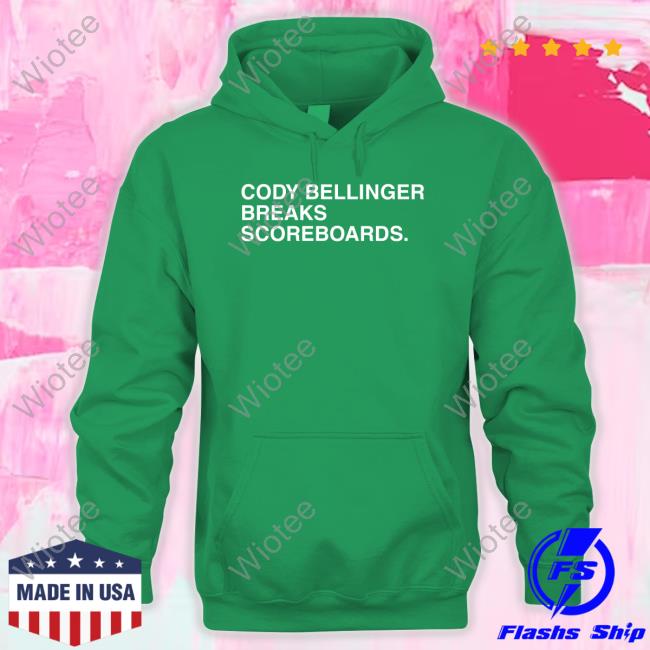 Official Cody Bellinger Breaks Scoreboards T Shirt Official Cody Bellinger Breaks Scoreboards Tee Shirt