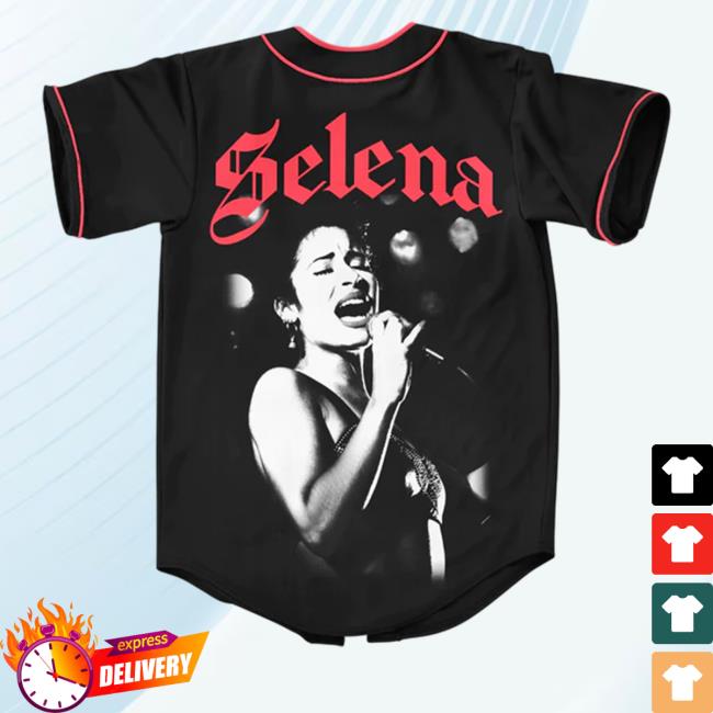 Official Selena Baseball Jersey T-Shirt Official Selena Merch Selena Baseball Jersey Shirt