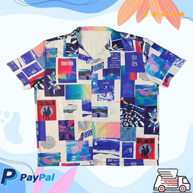 Madeon Merch Color Mural Button Up Shirts