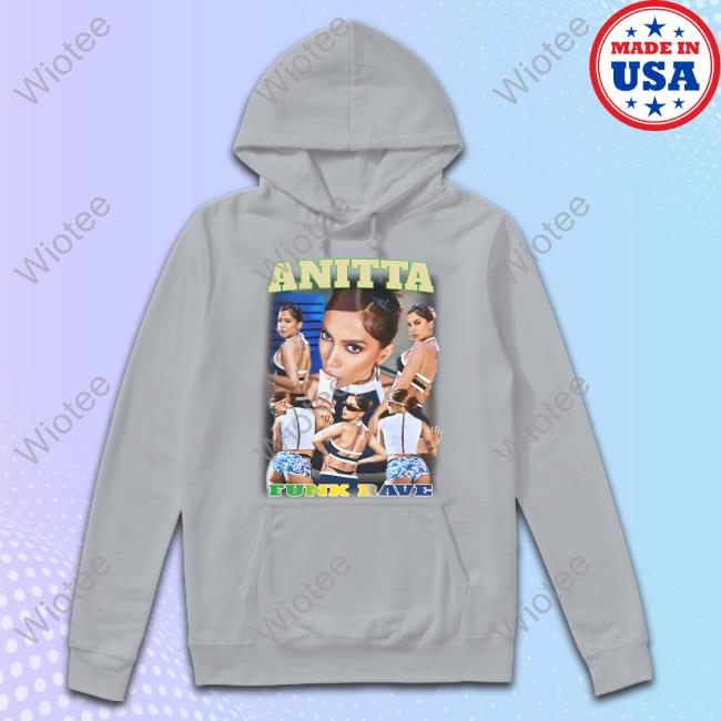 Anitta Funk Rave Collage T-Shirt Anitta Funk Rave Collage T-Shirt Universal Music Brasil