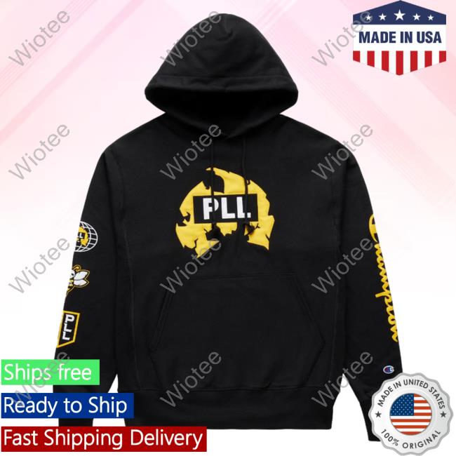Official Premier Lacrosse League Shop The Method Hoodie | Pll X Method Man Crewneck Sweatshirt Black