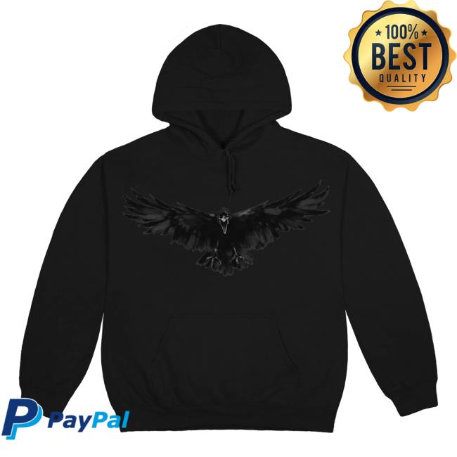 Official Gunna Merch Store Gunna Crow Sweatshirts Black