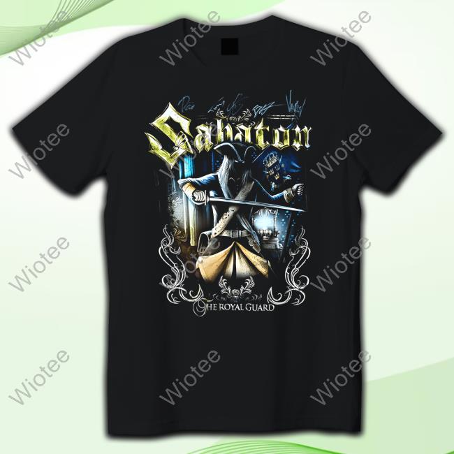 Store Sabaton Signed The Royal Guard T-Shirt