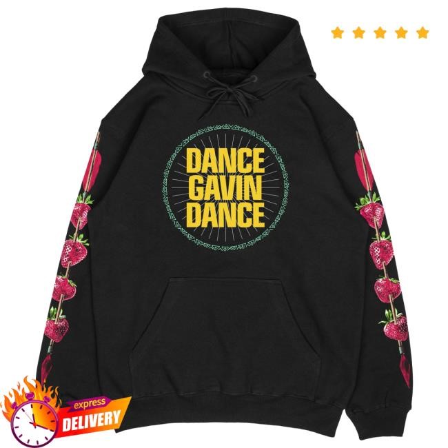 Strawberry's Daughters Black Pullover Hoodie Dance Gavin Dance Official Merch