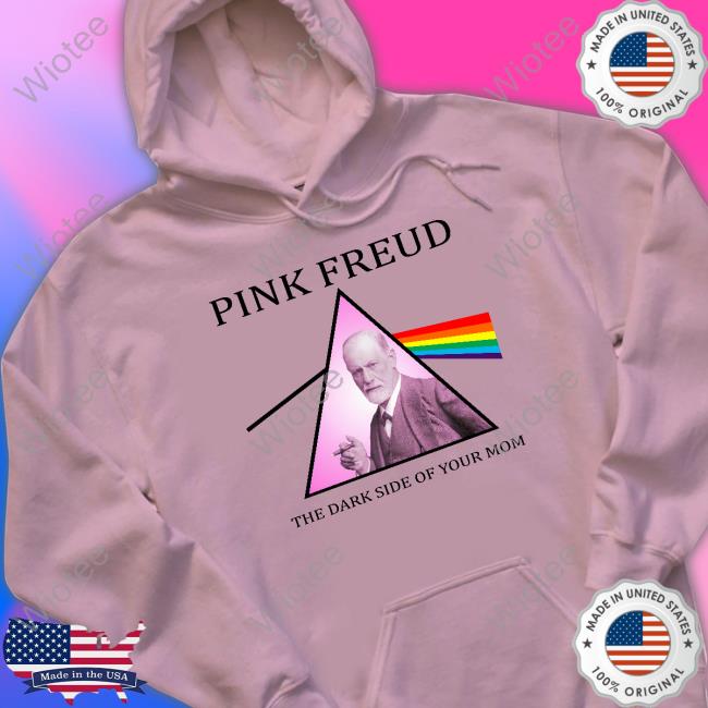 Shirts That Go Hard Pink Freud The Dark Side Of Your Mom Tank Top