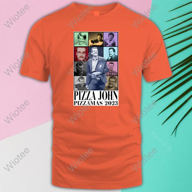 Official Pizza John Pizzamas 2023 Tee Shirt Official Pizza John Pizzamas 2023 Tee