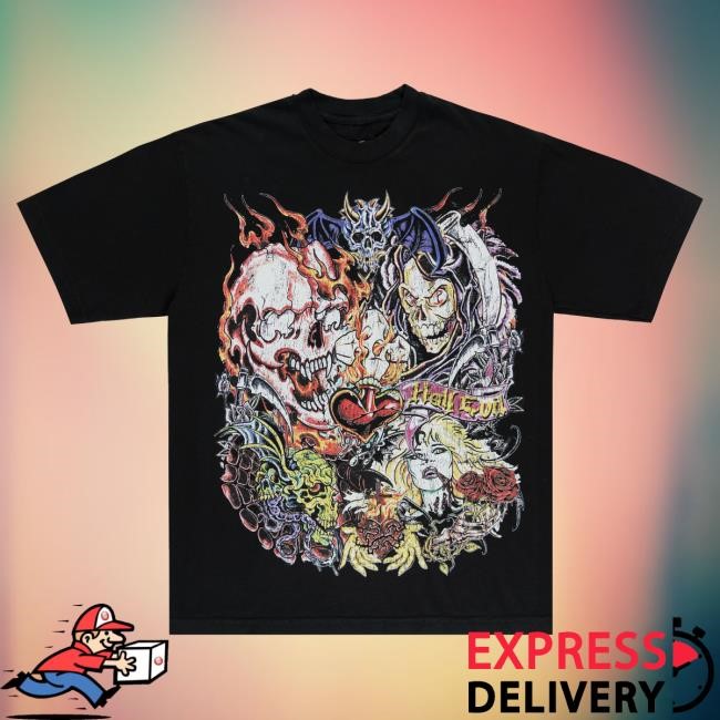 Official Half Evil Co Store Merch Evilverse Tshirt Brown Half Evi 333
