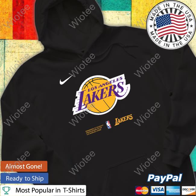 NBA Los Angeles Lakers Tee NBA Los Angeles Lakers Nike Team Shirts