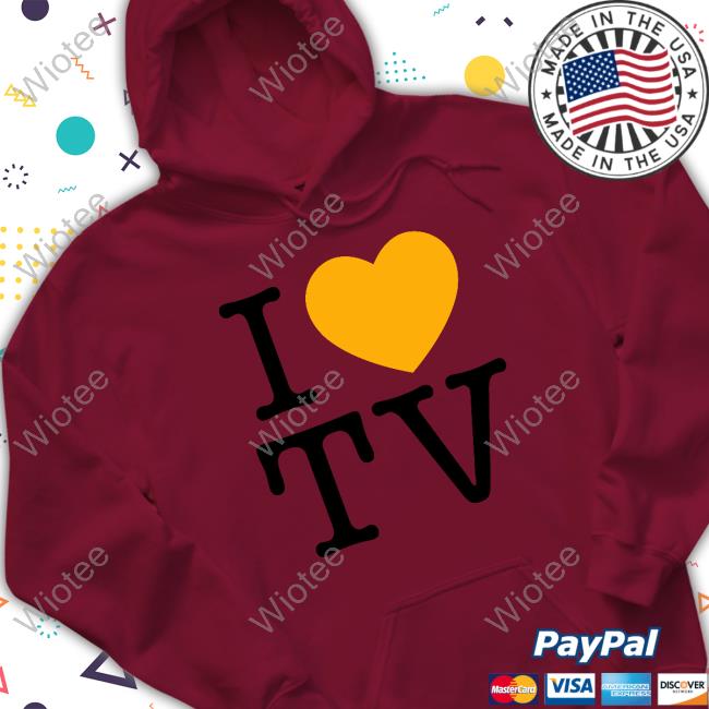 Official Hivemind I Love Tv Grey Shirt I Love Tv Grey Shirts