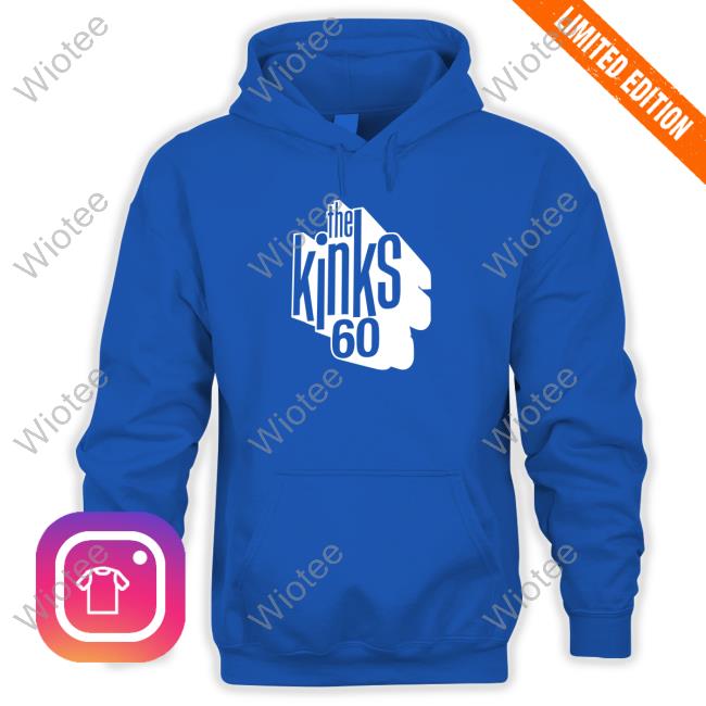 The Kinks 60Th Anniversary Tee Shirt Official The Kinks 60Th Anniversary T Shirt