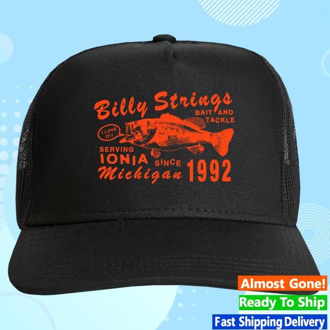 Official Billy Strings Merch Store Shop Billy Strings Bait And Tackle Cap (Oxford Pennant)