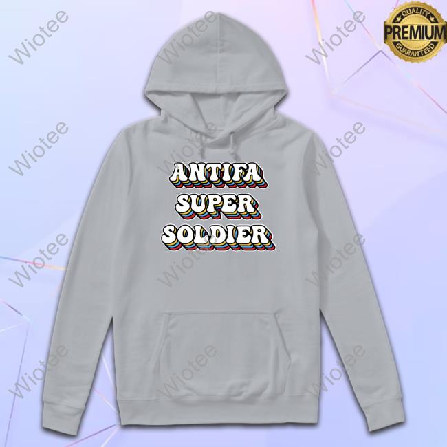 Lia Thomas Wearing Antifa Super Soldier Fashion Clothes Libs Of TikTok Libs Of TikTok Antifa Super Soldier Sweatshirt
