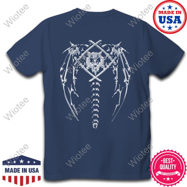Hollowsquad La Chrome Spine T-Shirt The Hollowsquad Chrome Spine Shirt