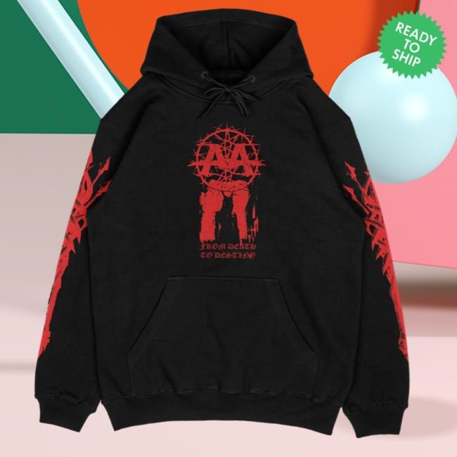 Asking Alexandria From Death to Destiny Long Sleeve Hoodie – Asking Alexandria Store Merch