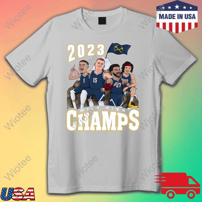 Barstool Sports Merch Mile High Champions 2023 Hooded Sweatshirt Official Barstool Sports Merch Mile High Champions 2023 Hoodie