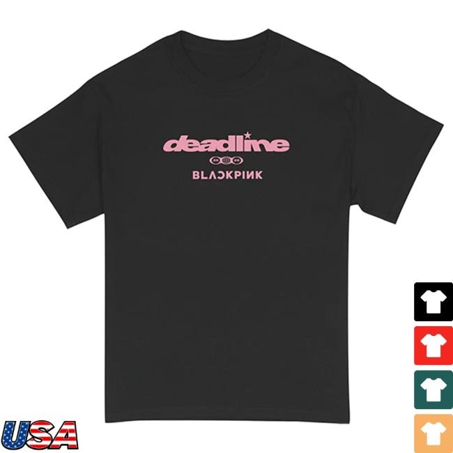 Deadline Tour Merch Blackpink Continent Logo Hot Shirt Pink | Blackpink Official Merch Store Deadline Tour Merch Blackpink Continent Logo Shirt Pink | Blackpink Official Merch Store