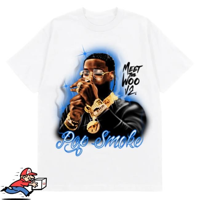 Official Pop Smoke Clothing Shop Store Meet The Woo 2 T-Shirt II PopSmoke Official Pop Smoke Clothing Shop Store Meet The Woo 2 Popover Shirt II PopSmoke