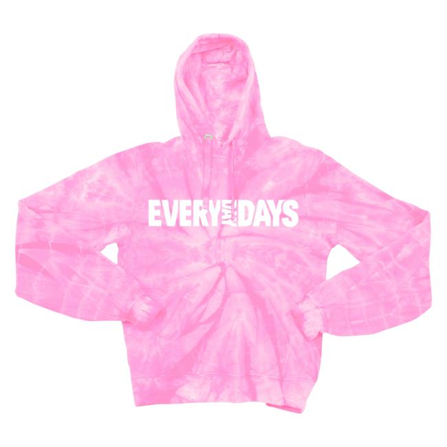 Official Official Snow Tha Product Clothing Merch Every Day Days Everydaydays Tie Dye Sweaters Pink SnowThaProduct