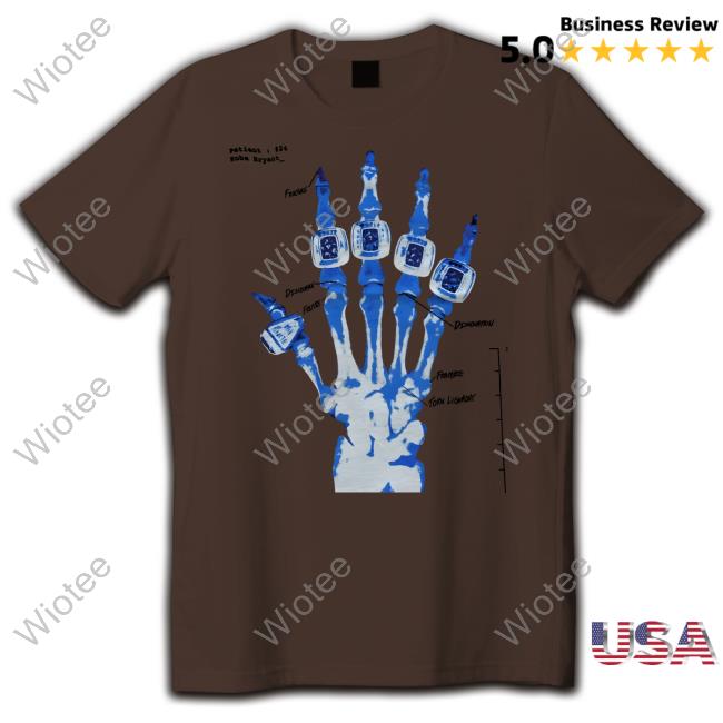 Do Not Disturb Shop Kobe Bryantx Ray Rings Hand Blue Shirts Kobe Bryant x Ray Rings Hand Blue New Shirt
