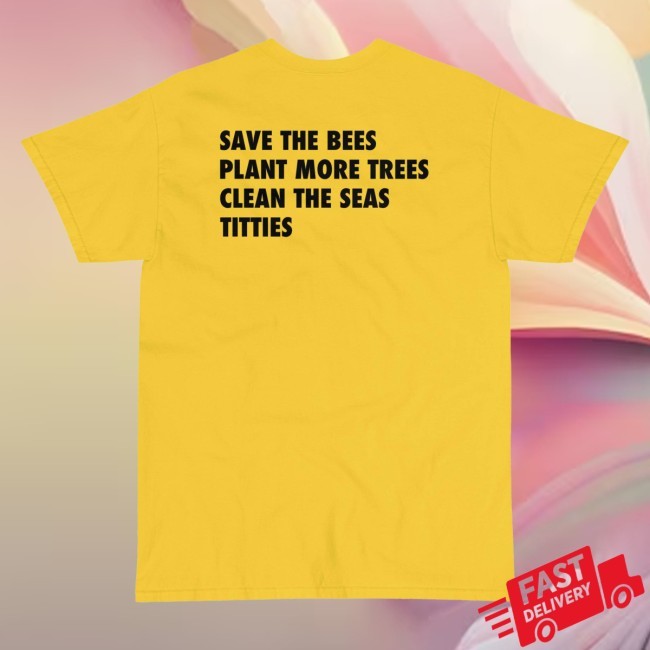 Official Save The Bees New T-Shirt Official Save The Bees Shirt