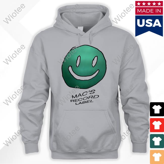 Official Mac Demarco Mac's Record Label Tee Official Hello Merch Mac Demarco Mac's Record Label Hoodie