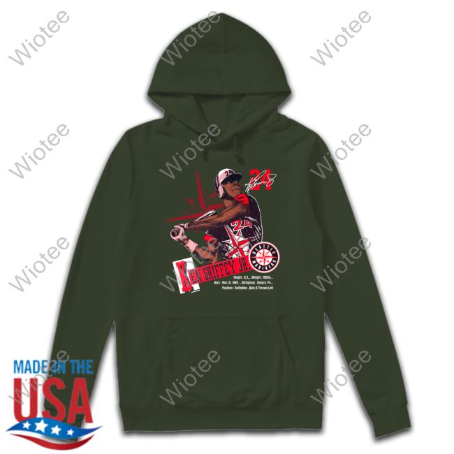 Ken Griffey Jr Tee Ken Griffey Jr Turn Ahead The Clock Crewneck Sweatshirt