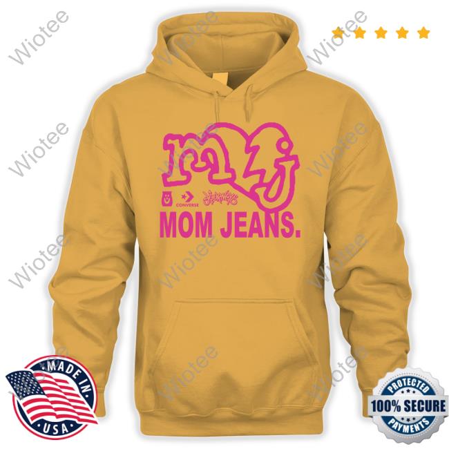 Mom Jeans Yellow Logo T-Shirt Official Yellow Logo Tee Shirt