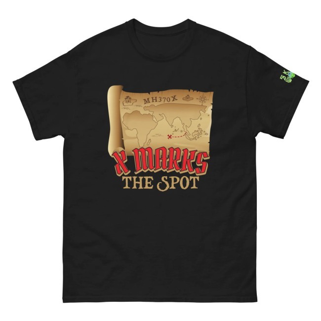 Skunkworks MH370x Marks The Spot Tee Skunkworks MH370x Marks The Spot New T-Shirt