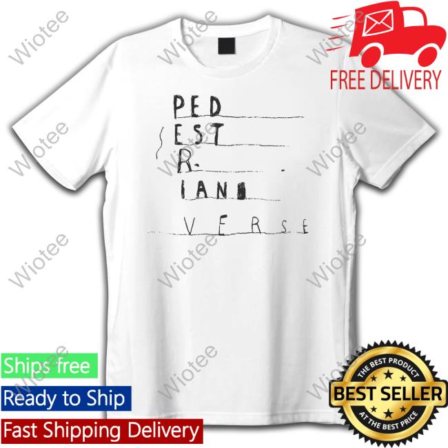 Frightened Rabbit Merch Pedestrian Verse Tank
