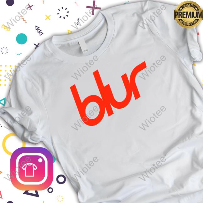 Blur Merch Blur New Logo Blue T Shirts Official Blur New Logo Blue Hoodie
