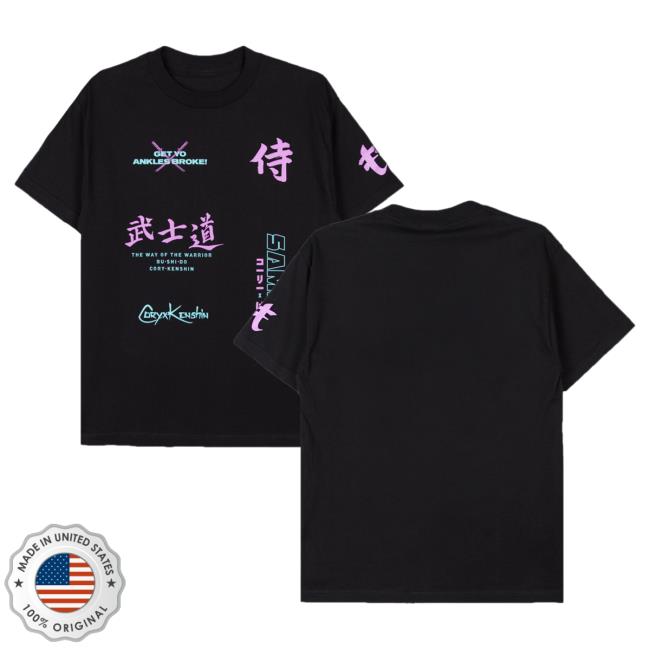 Coryxkenshin Merch Store Shop Cory X Kenshin Samurai Blammer Tee