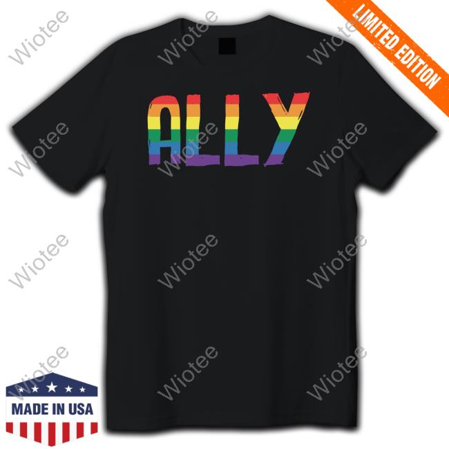 Official Jim Beaver Blue Check Mark Ally Pride Shirts Official Ally Pride Shirts