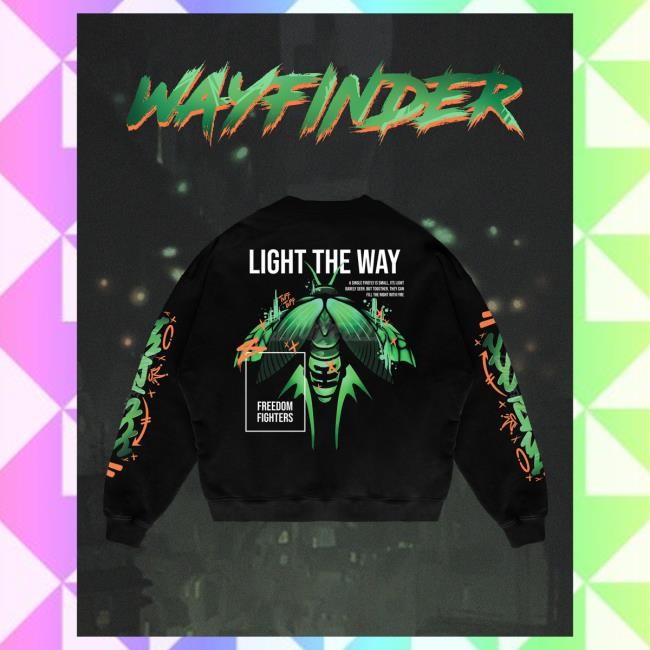 Official Cloudeelle "Wayfinder" - Oversized Sweaters With the phrases