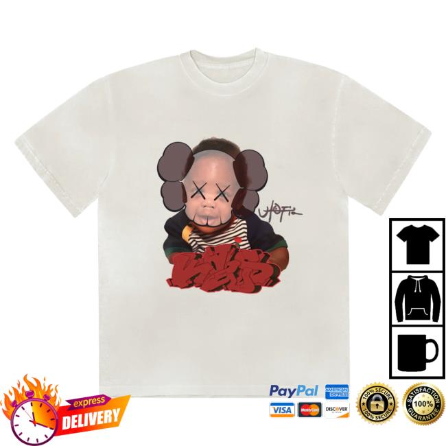 Official Travis Scott Merch Store Travis Scott x KAWS Utopia I Long Sleeve Shirt White TravisScott Shop